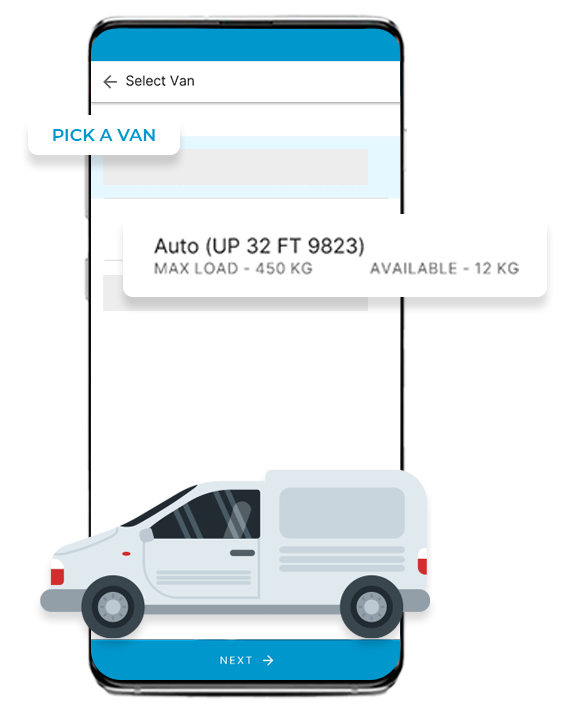 van sales software